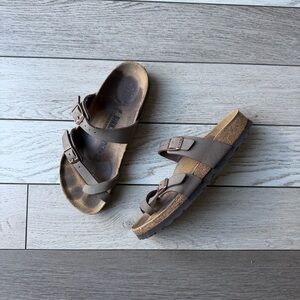 Birkenstock Classic Brown Footbed Sandals